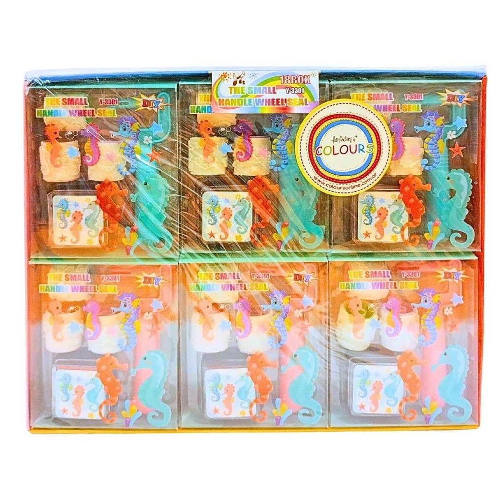 SELLO RODANTE SET HIPOCAMPO