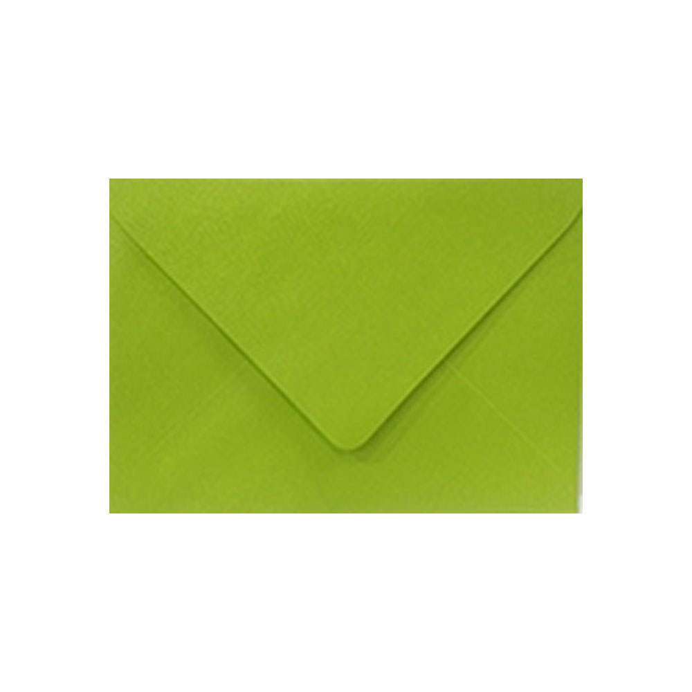 SOBRE TARJETA METALIZADO X10 75X105MM VERDE
