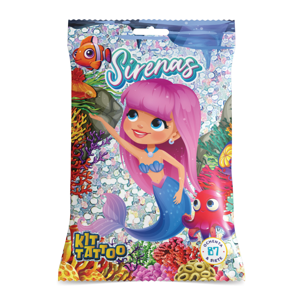 KIT TATTOO 87 SIRENAS