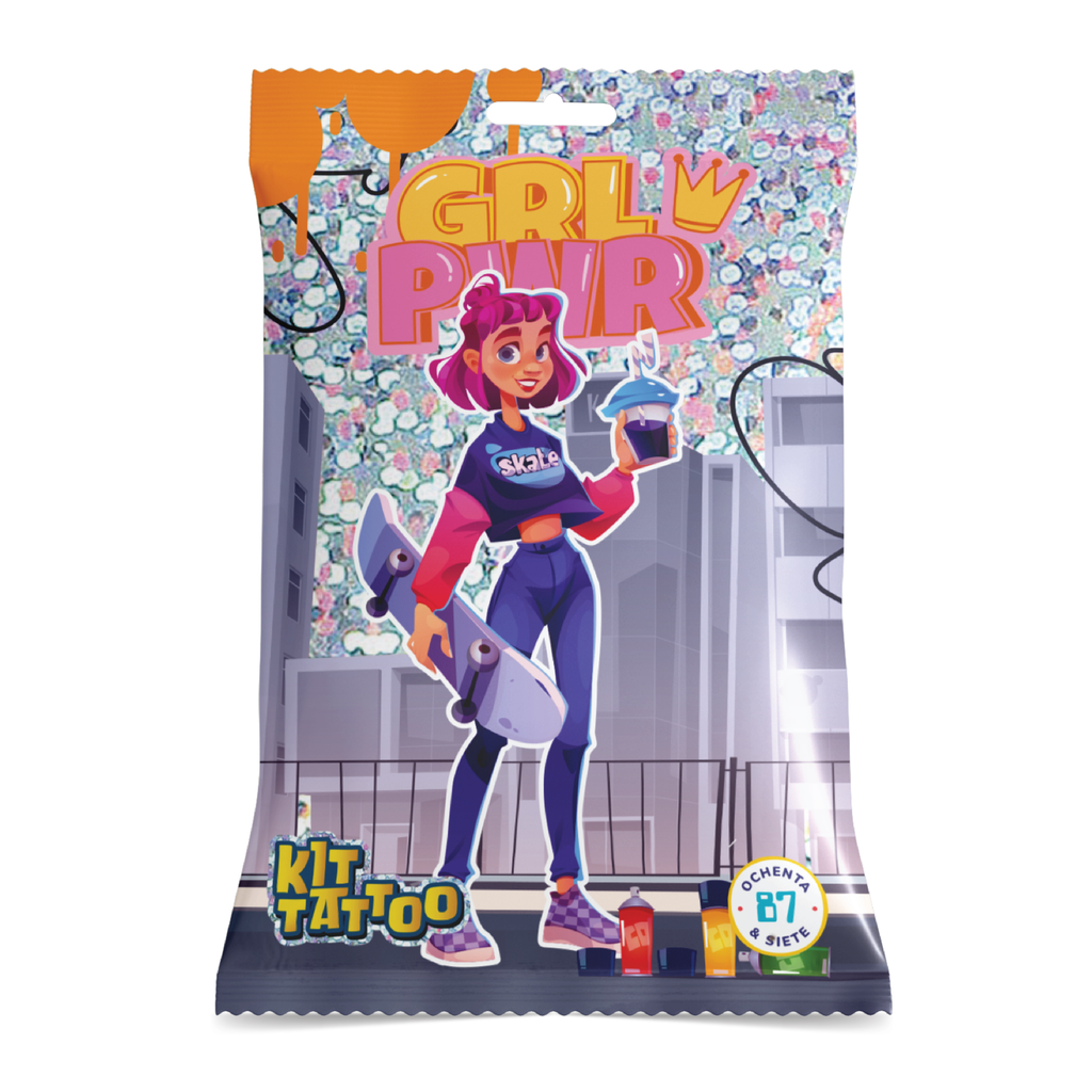 KIT TATTOO 87 GRL PWR
