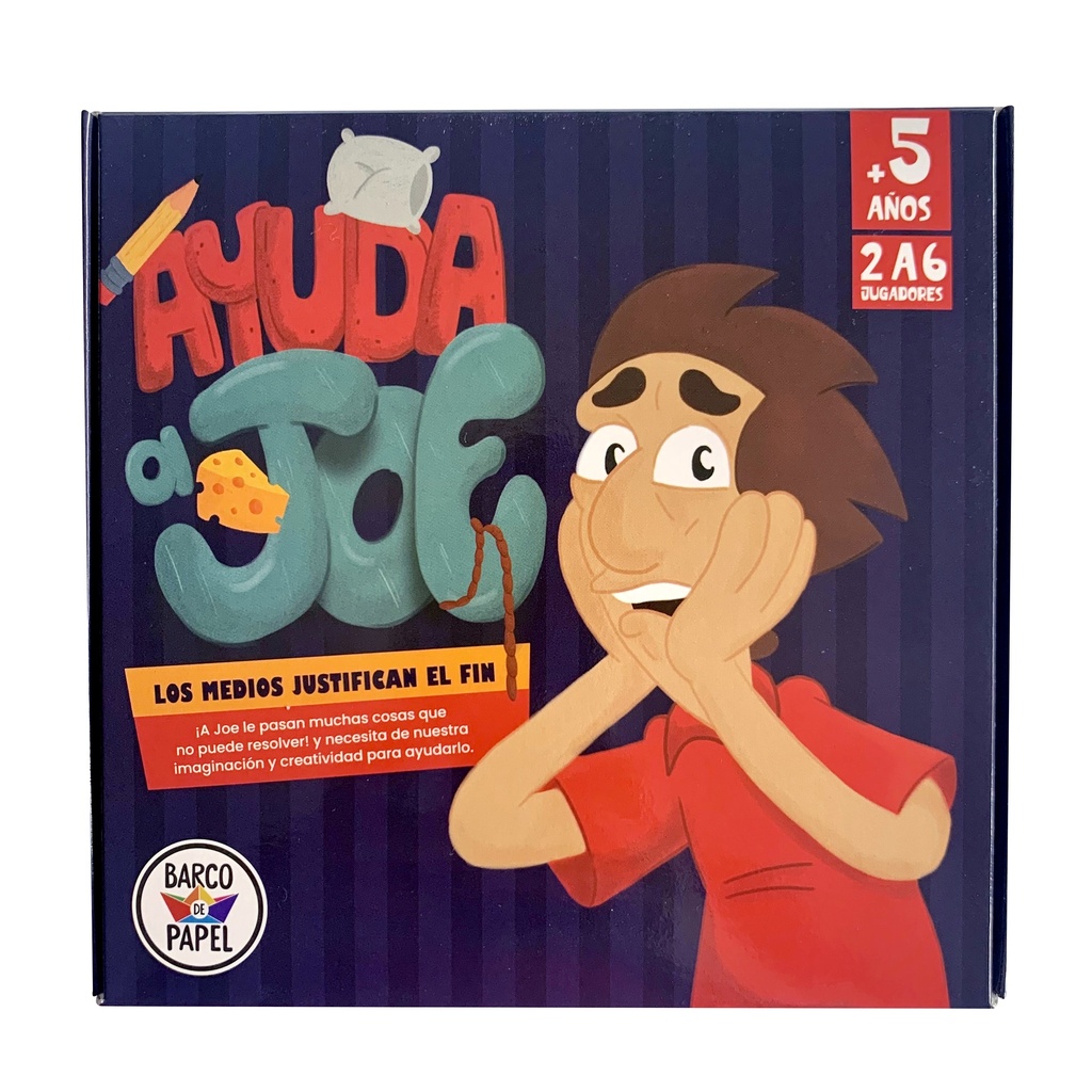 JUEGO DE MESA BARCO DE PAPEL AYUDA A JOE