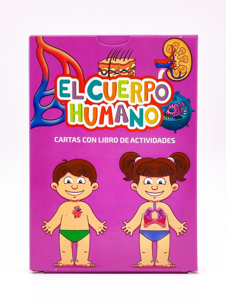 JUEGO DE CARTAS BARCO DE PAPEL EL CUERPO HUMANO