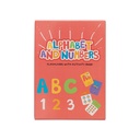 JUEGO DE CARTAS BARCO DE PAPEL ALPHABET AND NUMBERS