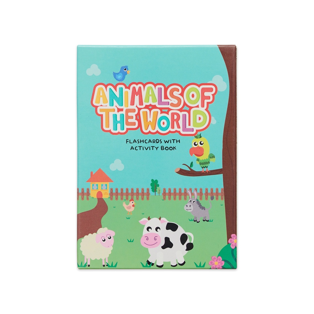 JUEGO DE CARTAS BARCO DE PAPEL ANIMALS OF THE WORLD