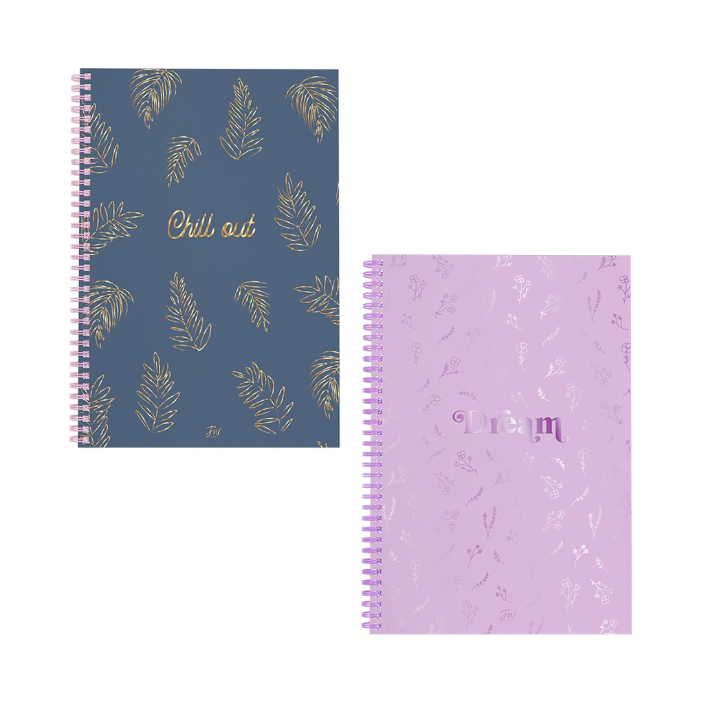 CUADERNO FW A4 SEMIRIGIDO 80 HOJAS MINIMALISTA