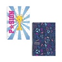 CUADERNO FW A4 SEMIRIGIDO 80 HOJAS PASION