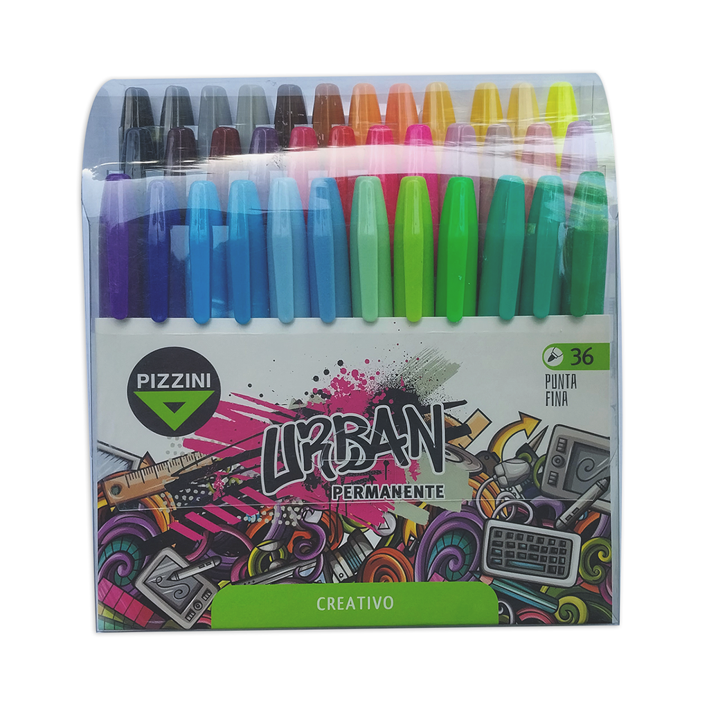 MARCADOR PIZZINI URBAN X36
