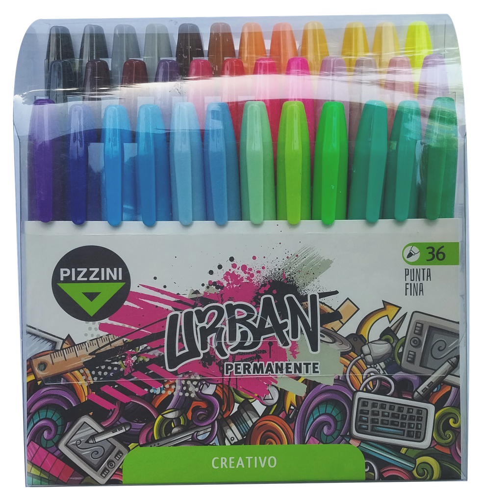 MARCADOR PIZZINI URBAN X36