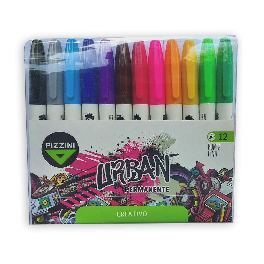 MARCADOR PIZZINI URBAN X12