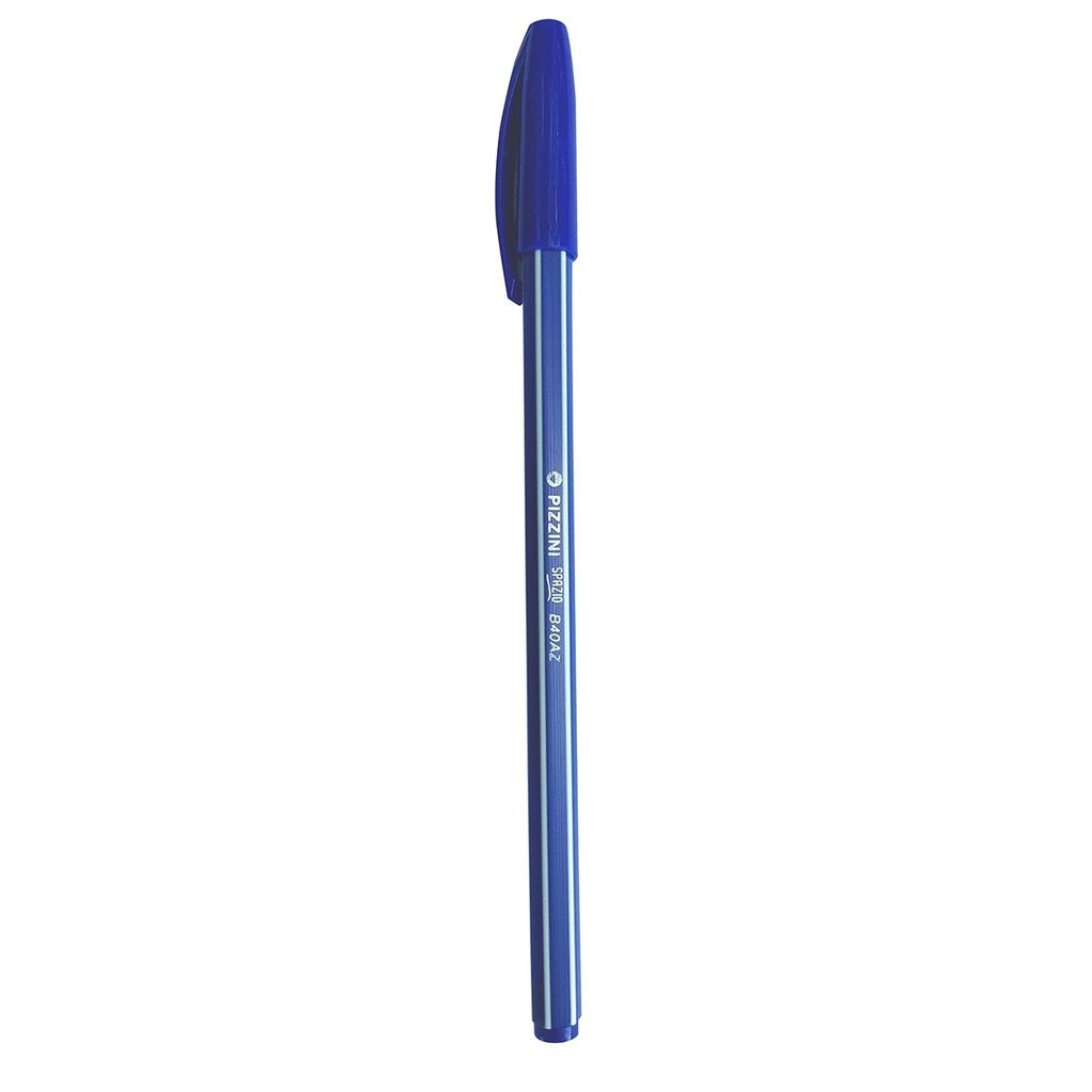 BOLIGRAFO PIZZINI SPAZIO CUERPO RAYADO AZUL X50