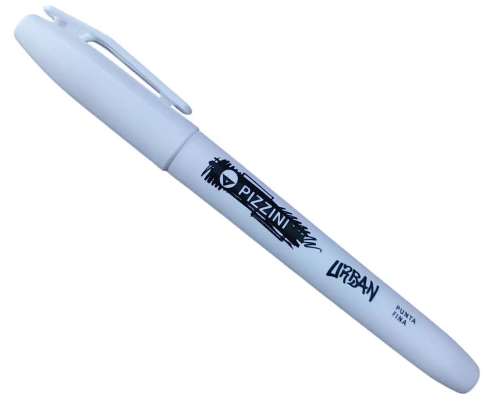 MARCADOR PIZZINI URBAN X10 BLANCO