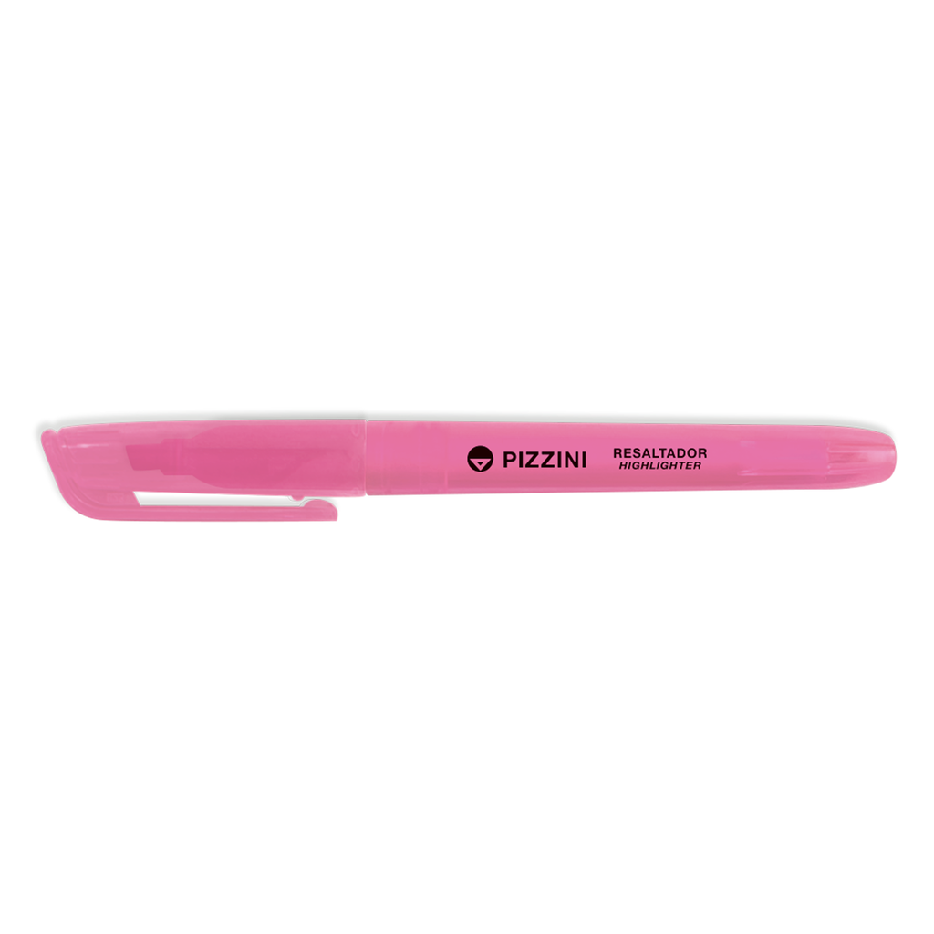 RESALTADOR PIZZINI FINO FLUO X10 ROSA