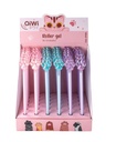 BOLIGRAFO QIWI ROLLER GEL HUELLITAS X1