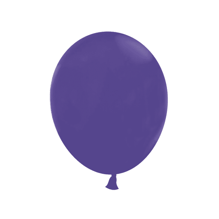 GLOBO LISO Nº10 VIOLETA X50
