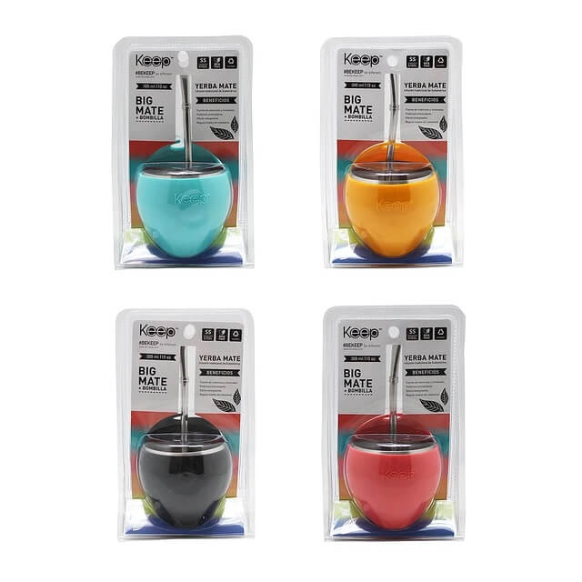 MATE KEEP CON BOMBILLA BIG 300ML