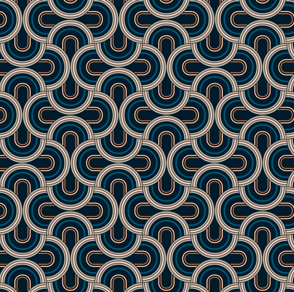 AFICHE MURESCO FANTASIA 70X100CM X10H GEOMETRICO MASCULINO