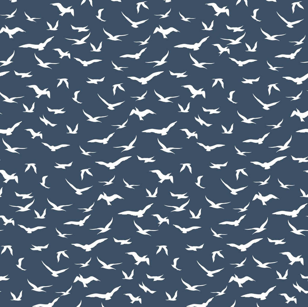 PAPEL PARA REGALO MURESCO 70X100CM X10 GAVIOTAS