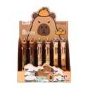 BOLIGRAFO WERO OCHO COLORES CAPYBARA