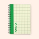 CUADERNO FERA 16X21 ANILLADO COSAS 96H LISO