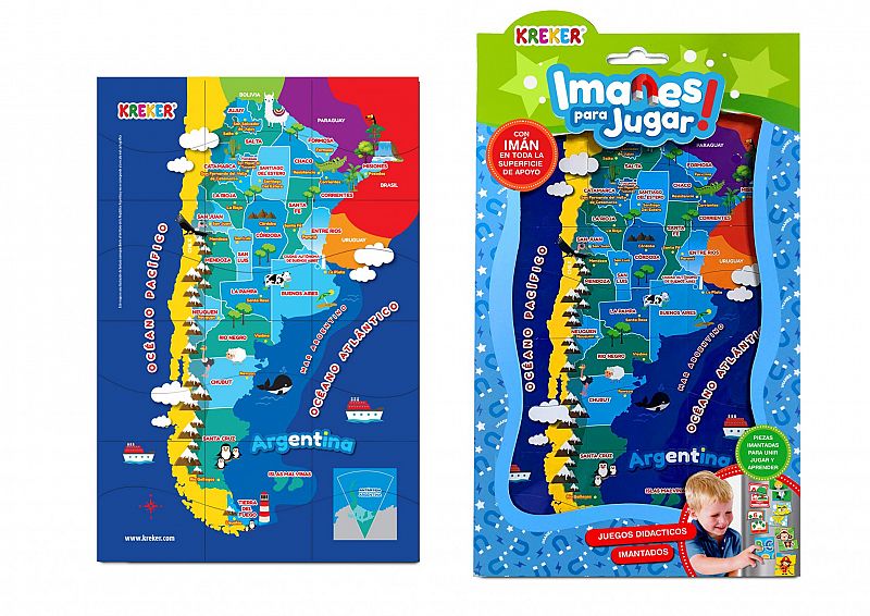 JUEGO KREKER IMANES PARA JUGAR MAPA ARGENTINA