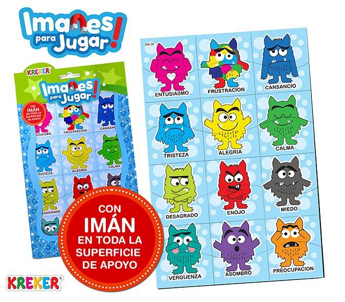 JUEGO KREKER IMANES PARA JUGAR LAS EMOCIONES