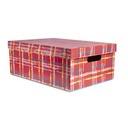 CAJA ESCOCES GRANDE 48X33X15 COLORES SURTIDOS LIQUIDACION
