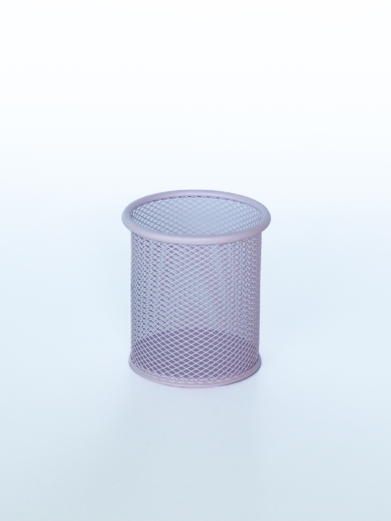 PORTALAPIZ VALUES METALICO REDONDO LILA PASTEL