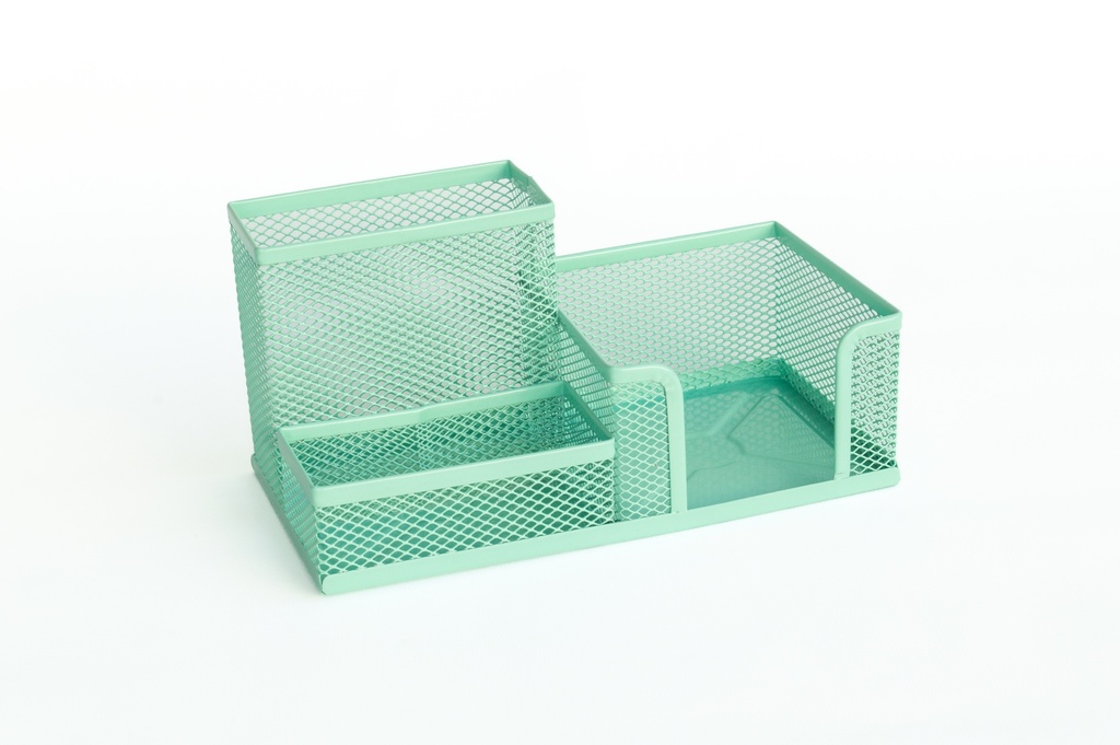 ORGANIZADOR DE ESCRITORIO VALUES VERDE PASTEL