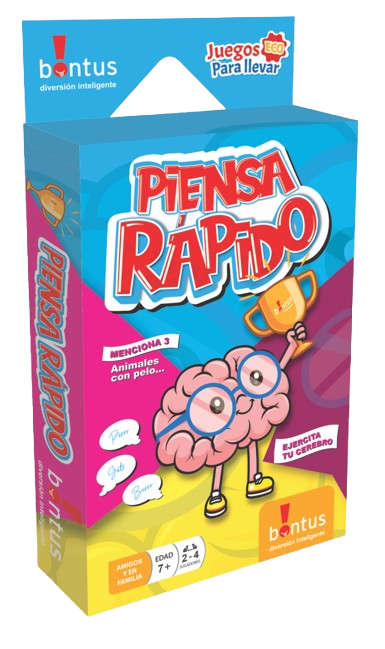 JUEGO BONTUS CARTAS PIENSA RAPIDO