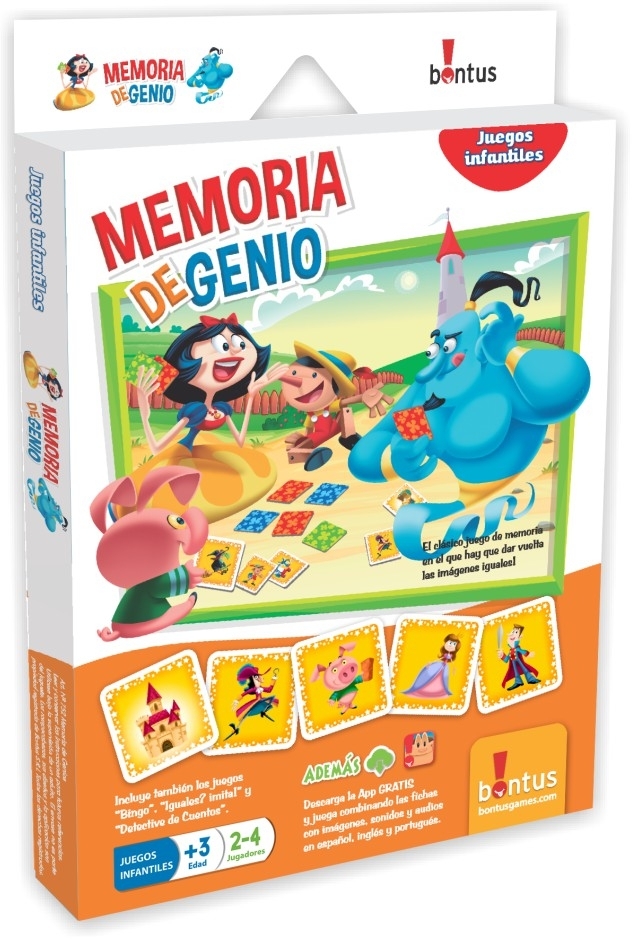 JUEGO BONTUS MEMORIA DE GENIO