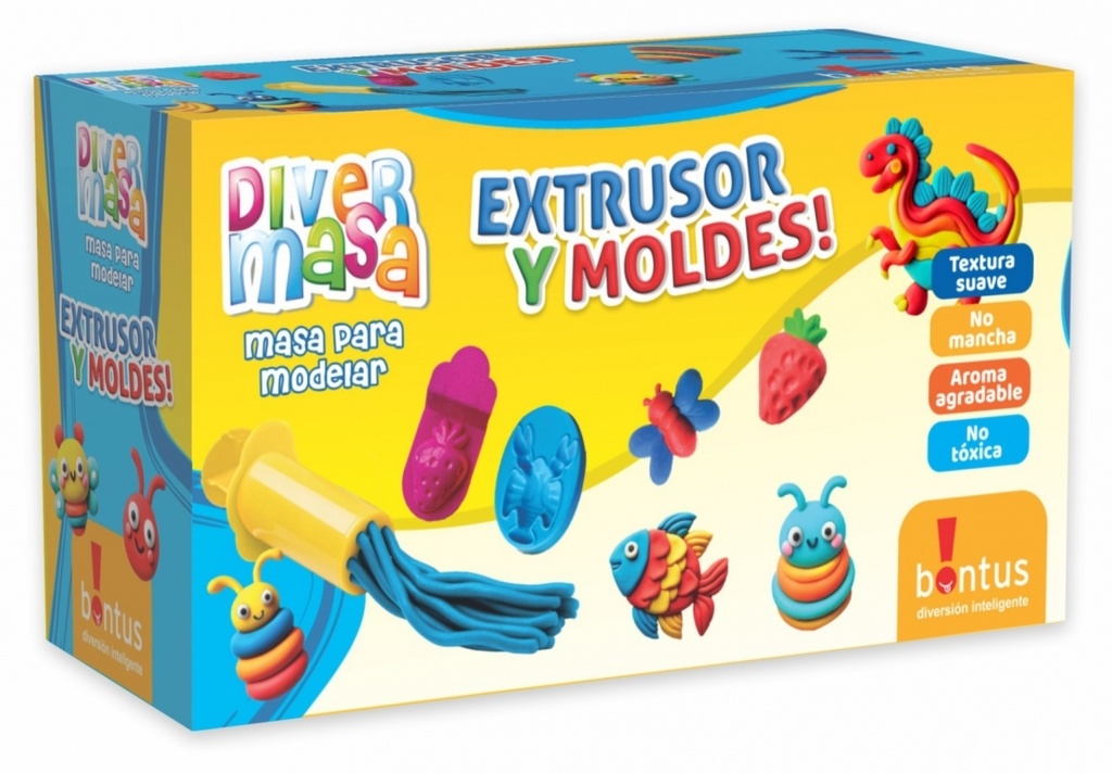 MASA BONTUS EXTRUSOR Y MOLDES