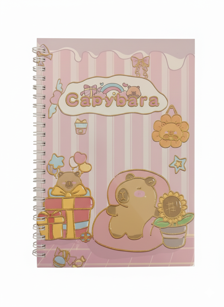 CUADERNO ANILLADO TAPA FLEXIBLE CAPYBARA 5029