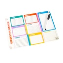 PIZARRA FW MAGNETICA CON MARCADOR COLOR BLOCK