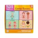 ROMPECABEZAS BARCO DE PAPEL 210 PIEZAS - CUERPO HUMANO