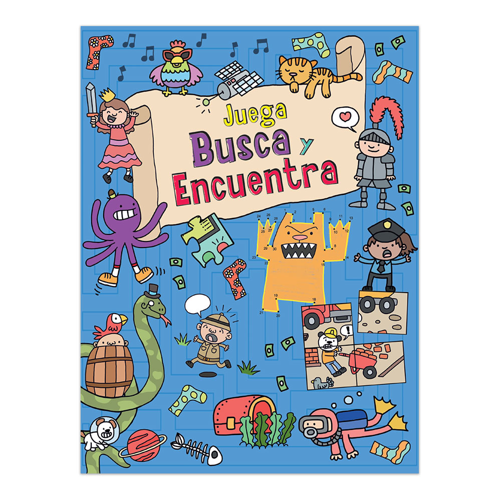 LIBRO DREAMS ART JUEGA, BUSCA Y ENCUENTRA