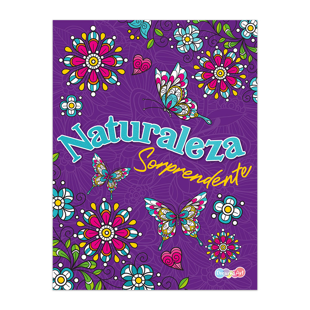 LIBRO PARA COLOREAR DREAMS ART SURTIDO 2703 (INCREIBLES ANIMALES-ELEGANTES MANDALAS-MANDALAS PARA TU ALMA-NATURALEZA SORPRENDENTE)