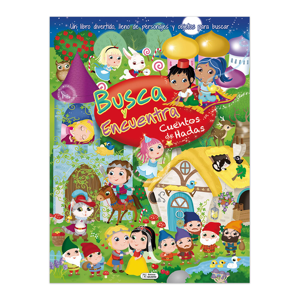 LIBRO BUSCA Y ENCUENTRA CUENTOS DE HADAS