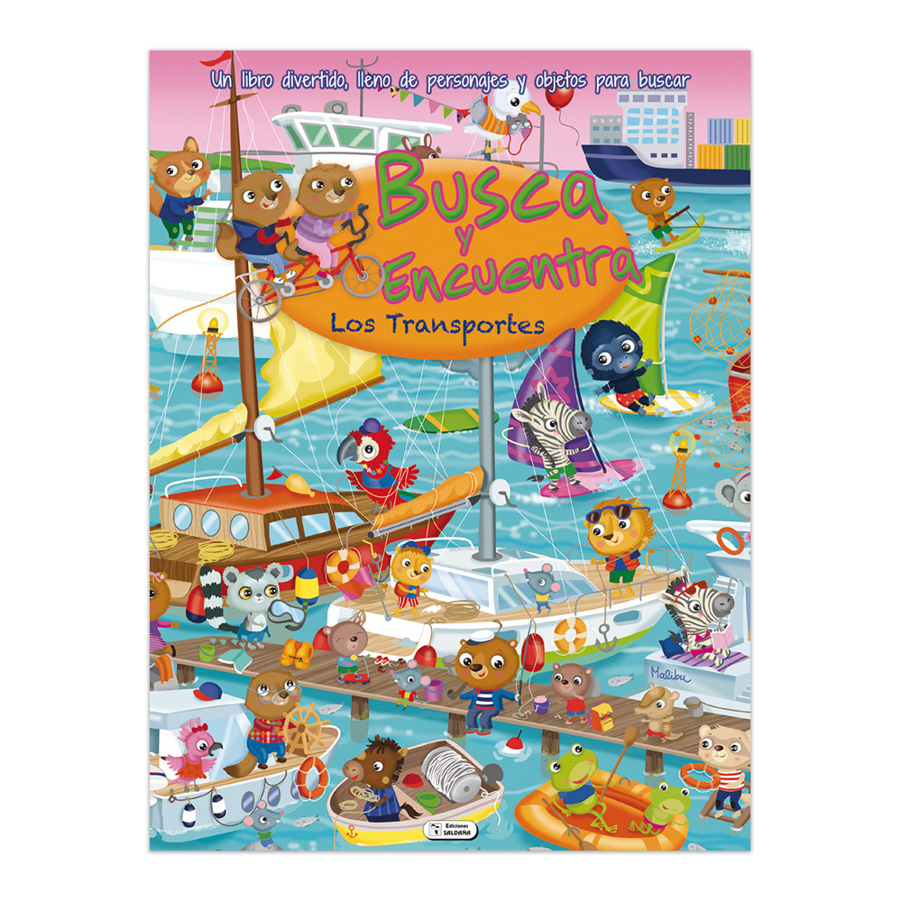 LIBRO BUSCA Y ENCUENTRA LOS TRANSPORTES