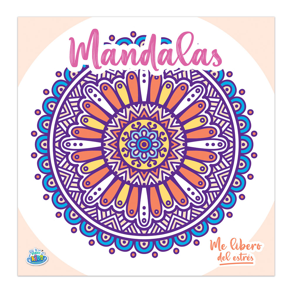 LIBRO PARA COLOREAR BRAINY KIDS MANDALAS ME LIBERO DEL ESTRES