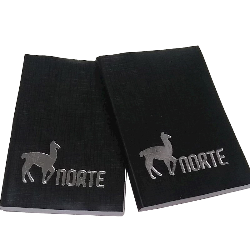 LIBRETA NORTE Nº70 TAPA SIMIL HULE FLEXIBLE 70 HOJAS RAYADO