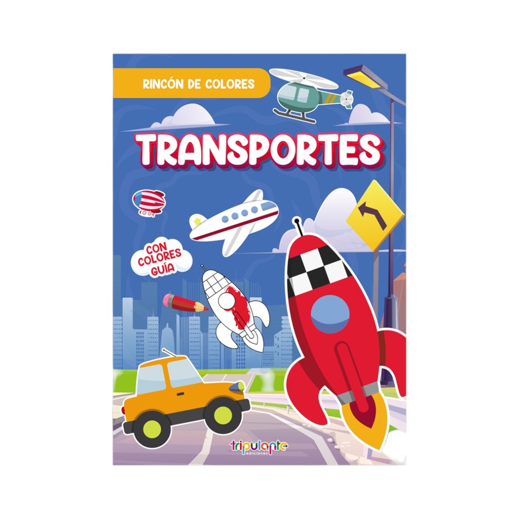 LIBRO RINCON DE COLORES TRANSPORTES (ED.TRIPULANTE)