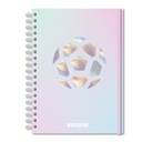 CUADERNO RY A5 ANILLADO 15x21cm 80 HOJAS RAYADAS KIRICOCHO VARIOS MODELOS 5003