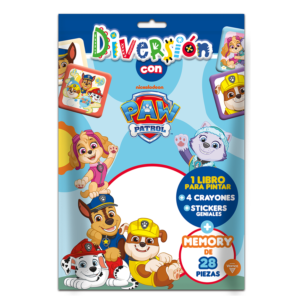 SET VERTICE FLOW PACK DIVERSION CON PAW PATROL