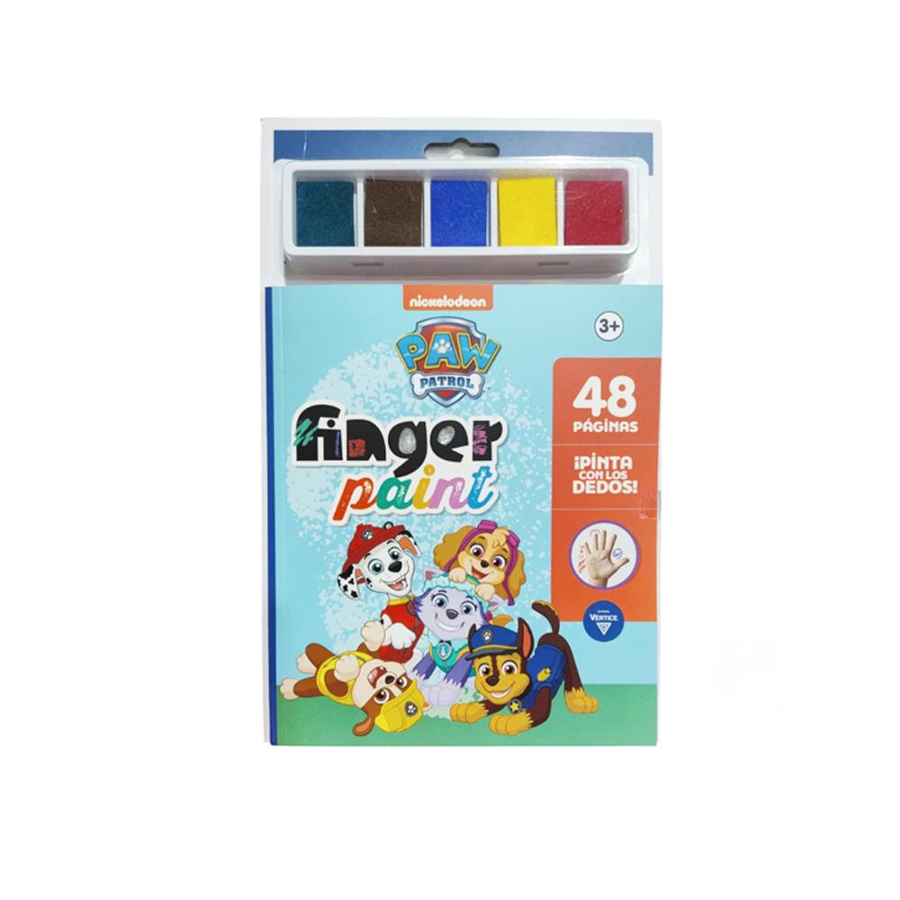 BLISTER VERTICE FINGER PAINT PAW PATROL