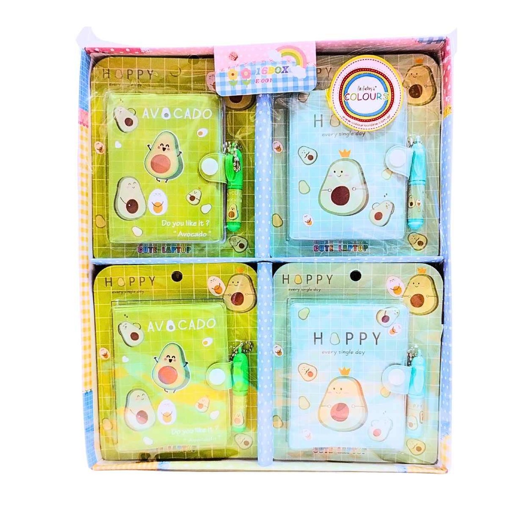 LIBRETA  CON BOTON + BOLIGRAFO PALTAS/HUELLAS/GATOS