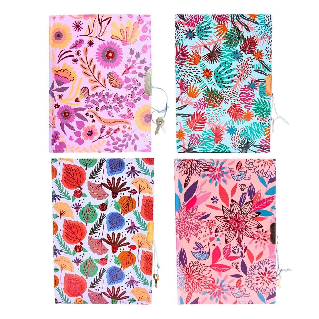DIARIO FLORES 14.5x21cm