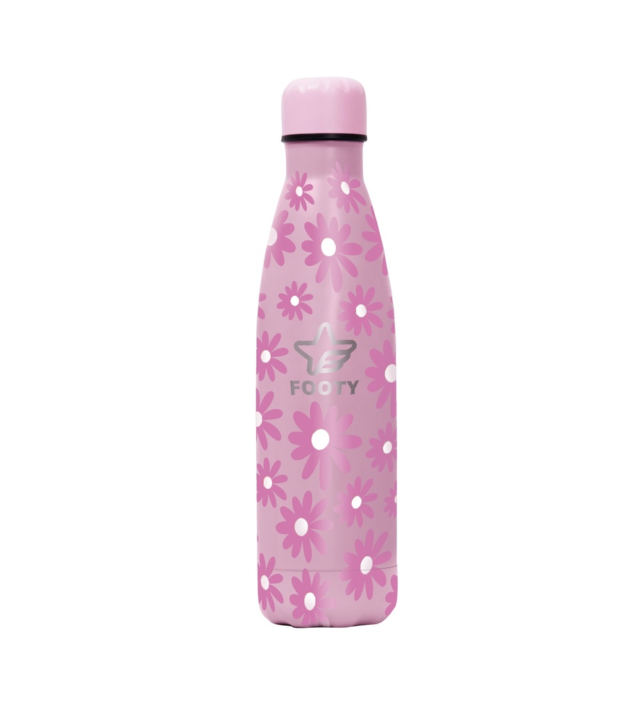 BOTELLA FOOTY TERMICA CON SORBETE 500ML MARGARITA ROSA