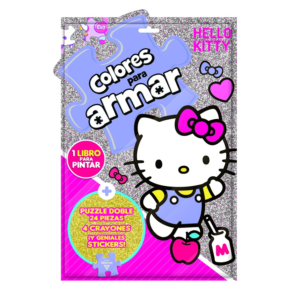 SET VERTICE FLOW PACK COLORES PARA ARMAR HELLO KITTY