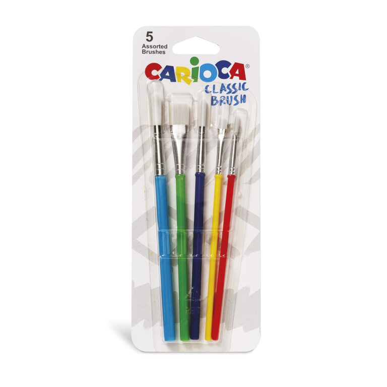 PINCELES RECARGABLES CARIOCA ESCOLARES X5