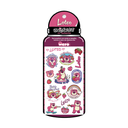 STICKERS WERO PARA BOTELLA UV TRANSFER X 2 PLANCHAS LOTSO
